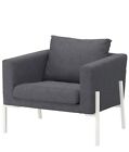Oik-203.471.42 Ehl Johansson Ikea Koarp Chair Cover Gunnared Medium Gray Grey Oik-203.471.42 Ehl Johansson Ikea Koarp Chair Cover Gunnared Medium Gray Grey