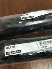 Oik-302.643.01 Ikea Of Sweden New Set Two Olov Black Adjustable Legs Oik-302.643.01 Ikea Of Sweden New Set Two Olov Black Adjustable Legs