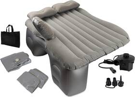 Cam1 Olivia & Aiden Olivia&aiden Inflatable Suv Air Mattress For Back Seat Thickened Twin Grey