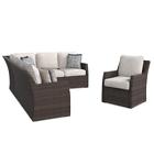 P451-823 Signature Design By Ashley Salceda Outdoor Sectional Withchair In P451-823 Signature Design By Ashley Salceda Outdoor Sectional Withchair In