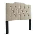 Ds-8626-270 Panel 3176859 Headboard Id 6 Pulaski Linen Everly 0-6 Tufted