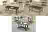 Pdf3090 3097 3103 Pdx 3pcs Modern Faux Marble Coffee End Table Set With Simple Legs For Living Room