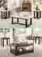 Pdf3107 3112 Pdx 3pcs Modern Coffee End Tables With Cream Colored Or Clean Lines For Living Room