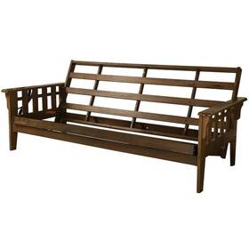 Pr-4753-2414135 Pemberly Row Brown Queen Wood Futon Frame-mattress Not Included Pr-4753-2414135 Pemberly Row Brown Queen Wood Futon Frame-mattress Not Included