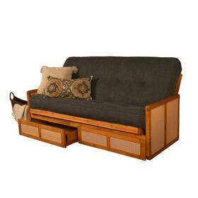 Pr-4753-2846051 Pemberly Row Full Wood Futon Set With Storage And Charcoal Gray Mattress Pr-4753-2846051 Pemberly Row Full Wood Futon Set With Storage And Charcoal Gray Mattress