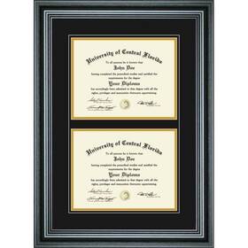 Pe392764 Perfect Cases 8.5 X 11 Inch Double Diploma Frame For Pe392764 Perfect Cases 8.5 X 11 Inch Double Diploma Frame For