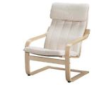 500.669.13 Poang Po Alme Brand Ikea Ng Natural Cushion Chair