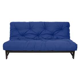 Porch & Den 887178285237 Humble Haute Queen-size 8-inch Tufted Futon Mattress Blue Queen Porch & Den 887178285237 Humble Haute Queen-size 8-inch Tufted Futon Mattress Blue Queen