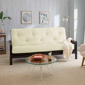 Porch & Den 887178286197 Humble Haute 8-inch Full-size Gel Memory Foam Futon Ivory Full Porch & Den 887178286197 Humble Haute 8-inch Full-size Gel Memory Foam Futon Ivory Full