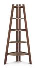 F4038 Poundex Corner Shelf Cappuccino F4038 Poundex Corner Shelf Cappuccino