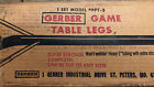 Ppt-5 Gerber Game Table Legs Model Ppt-5 Gerber Game Table Legs Model