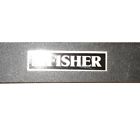 Ra-m140 Fisher Black Chrome Component Cabinet New