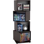 Rc2841 Atlantic Genuine Rotating Cube Espresso Multimedia Storage Tower 012301528794 Rc2841 Atlantic Genuine Rotating Cube Espresso Multimedia Storage Tower 012301528794