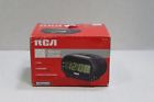 Rcd20 Rca Alarm Clock Green Led Display Night Light Snooze Electric