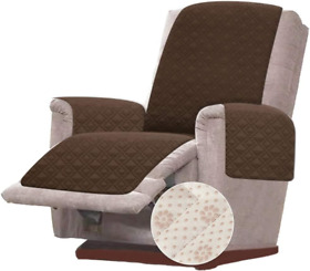 Sc-antislip-1x-ch Rose Home Fashion Rhf Anti-slip Oversized 28 Recliner-oversized Chocolate