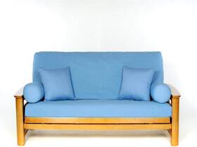 Royal Heritage Home 445015048082 New 100% Cotton Full Futon Cover Bluebonnet Washable Zipper Fast Shipping Royal Heritage Home 445015048082 New 100% Cotton Full Futon Cover Bluebonnet Washable Zipper Fast Shipping