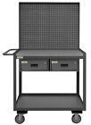 Rsc-2436-2-pb-2dr-95 Crimp Supply Durham Mobile Workstation With Pegboard Panel 742686286285 Rsc-2436-2-pb-2dr-95 Crimp Supply Durham Mobile Workstation With Pegboard Panel 742686286285
