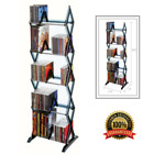 S5y-ijfwzsj Atlantic Media Storage Rack Dvd Tower Stand Bluray 689198888098