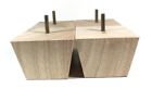 S95x70 Mylegs Unfinished Tapered Wood Legs Tall Squared Sofa Set Of S95x70 Mylegs Unfinished Tapered Wood Legs Tall Squared Sofa Set Of