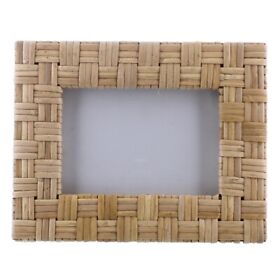 Bm231264 Saltoro Sherpi 9 Inch Rattan Photo Frame With Interwoven Design Brown Bm231264 Saltoro Sherpi 9 Inch Rattan Photo Frame With Interwoven Design Brown