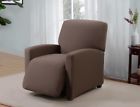 Santa-lgrecl-bn Madison Kathy Ireland Santa Barbara Recliner Slipcover Brown 026944550333
