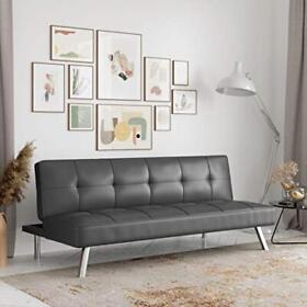 Serta Rane Convertible Sofa Bed 66.1inch With X 33.1inch D 29.5inch H Dark Gray Serta Rane Convertible Sofa Bed 66.1inch With X 33.1inch D 29.5inch H Dark Gray