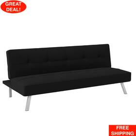 392636437 Serta S Futon Sofa Bed Sleeper Convertible Couch 3 Seat Foldable Full Size With Mattress