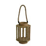 Sgb-14096-01 Sagebrooke Abacus Design Hexagonal Wooden Lantern With Rope 612292973940 Sgb-14096-01 Sagebrooke Abacus Design Hexagonal Wooden Lantern With Rope 612292973940