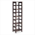 Shelf Espresso Leo Winsome 4-section Tall Storage