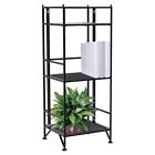 S10-103 Shelf Folding Concepts Metal Black 3-tier Xtra-storage Convenience S10-103 Shelf Folding Concepts Metal Black 3-tier Xtra-storage Convenience