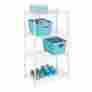 Shf-05270 847539052700 Honey-can-do 4-tier Storage Shelf 23.3 X 13 41 White Shf-05270 847539052700 Honey-can-do 4-tier Storage Shelf 23.3 X 13 41 White