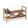 Sho-01600 Honey-can-do Bamboo 2-tier Shoe Shelf 898029686073 Sho-01600 Honey-can-do Bamboo 2-tier Shoe Shelf 898029686073