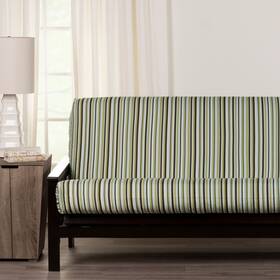 Siscovers 671826707918 Remo Multi-stripe Full Size Futon Cover - N/a Siscovers 671826707918 Remo Multi-stripe Full Size Futon Cover - N/a