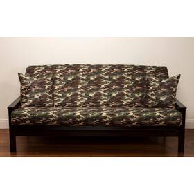 Siscovers 671826764065 Microfiber Camouflage Futon Cover Multi Siscovers 671826764065 Microfiber Camouflage Futon Cover Multi