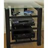 Sl-4a B Plateau Audio Rack Tv Stand In Black 758019002750 Sl-4a B Plateau Audio Rack Tv Stand In Black 758019002750