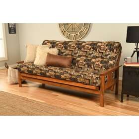 Somette 022228618775 Beli Mont Multicolor Wood/fabric Futon Set Peters Cabin Full Somette 022228618775 Beli Mont Multicolor Wood/fabric Futon Set Peters Cabin Full
