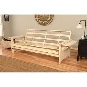 Somette 664918255640 Phoenix Futon Frame In Antique White Finish