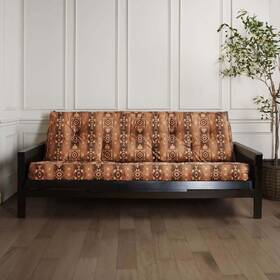 Sorra Home 196999173693 Southwest With Faux Leather Piping Full Futon Mattress Sorra Home 196999173693 Southwest With Faux Leather Piping Full Futon Mattress
