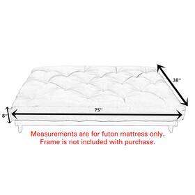 Sorra Home 196999261628 Corded Linen Texture Daybed Mattress Sorra Home 196999261628 Corded Linen Texture Daybed Mattress