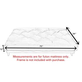 Sorra Home 196999276868 Serenity Indoor Futon Mattress -y0jr2mib4fxlslbxptyawstd8mu7mbs Sorra Home 196999276868 Serenity Indoor Futon Mattress -y0jr2mib4fxlslbxptyawstd8mu7mbs
