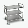 St-3 Luxor Stainless Steel Shelf Cart 847210024552