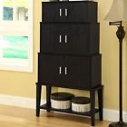 3176591 Stacking Specialties Cabinet Cappuccino Id Style Storage Monarch