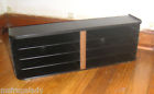 Storage 16-32 Media Cabinet Case Black Vhs Holder Video Rack Wall 8 Dvd -- Box Storage 16-32 Media Cabinet Case Black Vhs Holder Video Rack Wall 8 Dvd -- Box