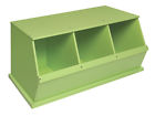 97741 - Storage Cubby Badger Three Bin Sage Basket 97741 - Storage Cubby Badger Three Bin Sage Basket