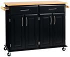 4528-95 Styles Black Kitchen Home Dolly Cart Madison Finish 4528-95 Styles Black Kitchen Home Dolly Cart Madison Finish