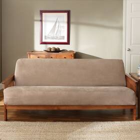 Surefit 047293362019 Soft Suede 1 Piece Futon Slipcover Surefit 047293362019 Soft Suede 1 Piece Futon Slipcover