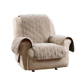 Surefit Sf48308 Mink Recliner Furniture Cover In Taupe