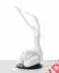 Vgthsz0425-wht Sz0425 Modern White Lass Sculpture Vgthsz0425-wht Sz0425 Modern White Lass Sculpture