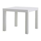 10006 Table Lack Side White Coffee 10006 Table Lack Side White Coffee