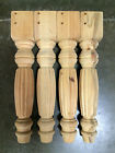Table Set Style 4 3.5x3.5 Pine " 20 Furniture Royal Legs Solid Top Wood
